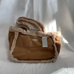 デュラス　DURAS トートバッグ　スエードボアバッグ