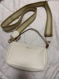 FRAMeWORK 【YOUNG&OLSEN】別注ストラップ付き２way ポーチ 未使用級✨ヤング&オルセン FRAMeWORK別注ストラップ付き2WAYポーチ