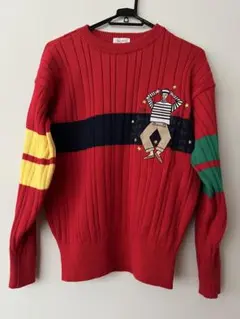 【美品】ヴィンテージ カステルバジャックスポーツ 日本製 綿100% セーター