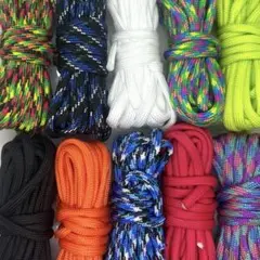 【現品】¥650 ❤️ パラコード ⑨ 〈4mm〉3m×10本 まとめ売り