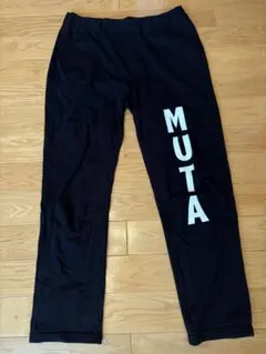 フォロー割引あり定価22000円ムータマリン　mutaメンズ　ラッシュパンツ黒S フォロー割引あり定価22000円ムータマリン mutaメンズ ラッシュパンツ