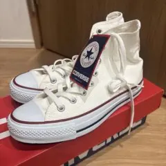 【新品・タグ】CONVERSE ALL STAR ホワイト ハイカット　24cm