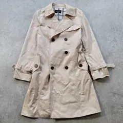 【美品】JUSGLITTY ジャスグリッティー トレンチコート S〜細身M相当