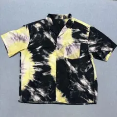 H&M 柄シャツ　タイダイ柄 リラックスフィットのサムネイル