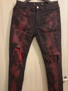 ZARA MAN クラッシュスキニーデニム