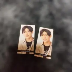 REN MEGURO 目黒蓮 タレントカード 2枚セット