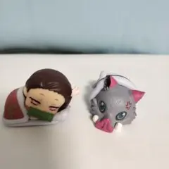 鬼滅の刃 おねむたん 壱ノ型 にどね アースカラーver. 禰豆子 伊之助