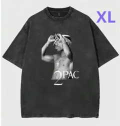 新品未使用 2PAC ヴィンテージ加工 tシャツ XL 商品番号E