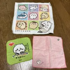 ちいかわ　ハンカチ　3点セット