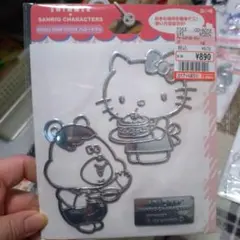 SWIMMER×サンリオキャラクターズ チャームステッカー ハローキティ