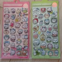 ラブブ　ボンボンドロップシール ぷくぷくシール　ぷっくり　立体3D 2枚セット