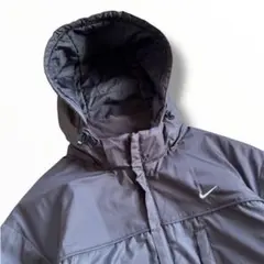 00s archive nike フード 中綿 ナイロン パフジャケットy2k