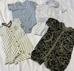 ロンパース 4点セット 50-80