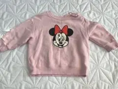 UNIQLO ミニーマウス プリント トレーナー 90