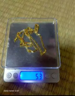 ネックレス　750 刻印あり　ゴールドチェーン　整理品　遺品整理5.3g