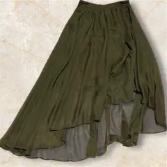 【タグ付き 】Doux archives アシメスカート M フレア ロング