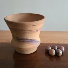 南蛮焼 花器 花瓶 備前玉