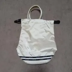 ANNE KLEIN II 巾着型 バッグ ホワイトのサムネイル
