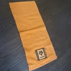 GIANTSロゴ付きオレンジタオル
