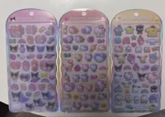 【国内正規品】コットンパフィサンリオ　3枚セット