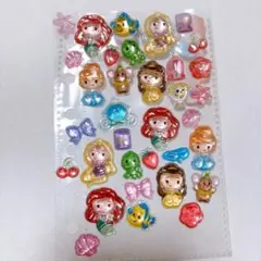 【タイムセール】ディズニープリンセス　ボンボンドロップシール　正規品