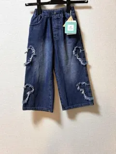 Disney baby ミッキー　デニムパンツ 90cm ダークブルー