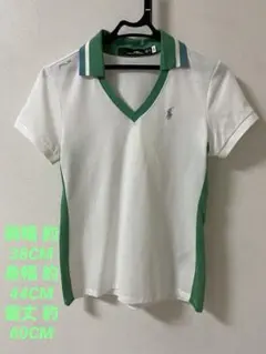 RLX ポロシャツ レディース Vネック USはXS 日本Sサイズ165CM前後