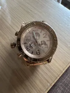 NIXON 42-20 青と金のアナログ腕時計 新品電池 - メルカリ