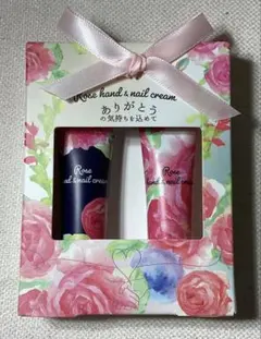 【新品未使用】ローズハンド&ネイルクリーム　2個セット　箱入りのサムネイル