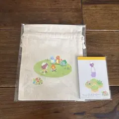 楽天ブックス限定特典のみ　ぽこ あ ポケモン コットン巾着+メモ帳のサムネイル