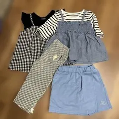 プティマイン　ノーブランド　Tシャツ パンツ　キュロット