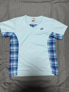 ♦️ 【美品】 YONEX ユニフォーム ライトブルー レディース L