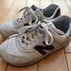 New Balance スニーカー ホワイト/パープル