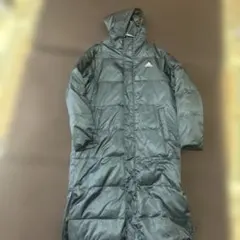 adidas フード付き ロングコート