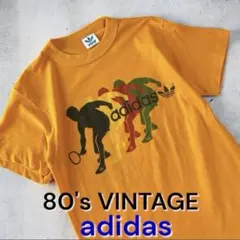 80年代初期アディダス半袖Tシャツビンテージ古着adidas VINTAGE輸入