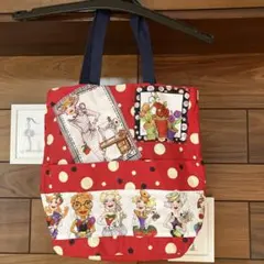 ハンドメイド❣ロラライハリストートバッグ