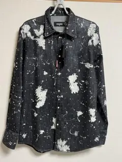 【正規品】✨週末限定‼️ Dsquared2 定価20.8万、ロゴ デニムシャツ