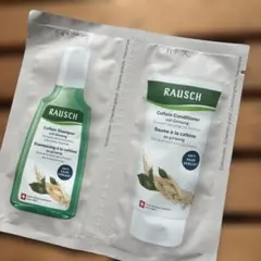 RAUSCH カフェインシャンプー・コンディショナーセット　サンプル　試供品