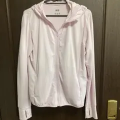 UNIQLO AIRism フード付きパーカー M ピンク