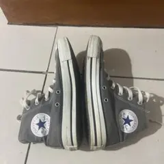 CONVERSE グレー ハイカットスニーカー