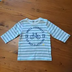 KP BOY 長袖Tシャツ ボーダー 自転車柄のサムネイル