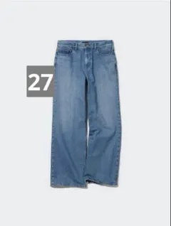 UNIQLO ユニクロ バギージーンズ ブラック サイズ27 460711