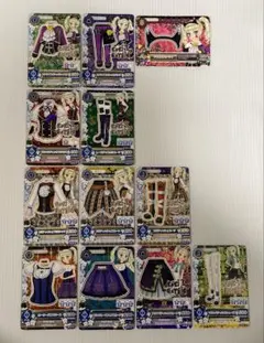 アイカツカード　藤堂ユリカ ロリゴシック12枚セット