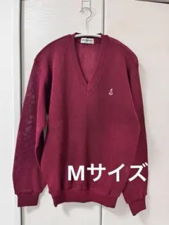 WEATHERCOCK Vネック ニット M vintage レトロ　日本製