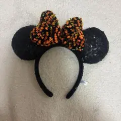 ハロウィン スパンコール カチューシャ