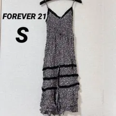 早い者勝ち★ FOREVER 21 【S】フラワープリント キャミワンピース