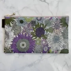 リバティ　スモールスザンナ ハンドメイド　マスクポーチ 通帳ケース　ペンケース