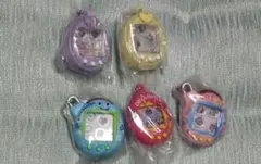 たまごっち　シャカシャカチャームコレクション3　セミコンプ　5種　冊子付