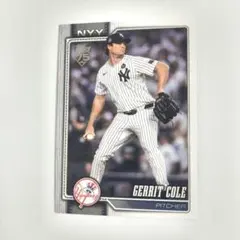 Topps 2026 ゲリットコール ヤンキース MLB ベースカード #450