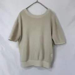 CalvinKleinJeans カルバンクラインジーンズ　バックV 半袖ニットのサムネイル